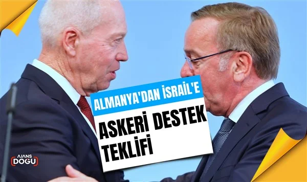 almanya'dan i̇srail'e askeri destek teklifi