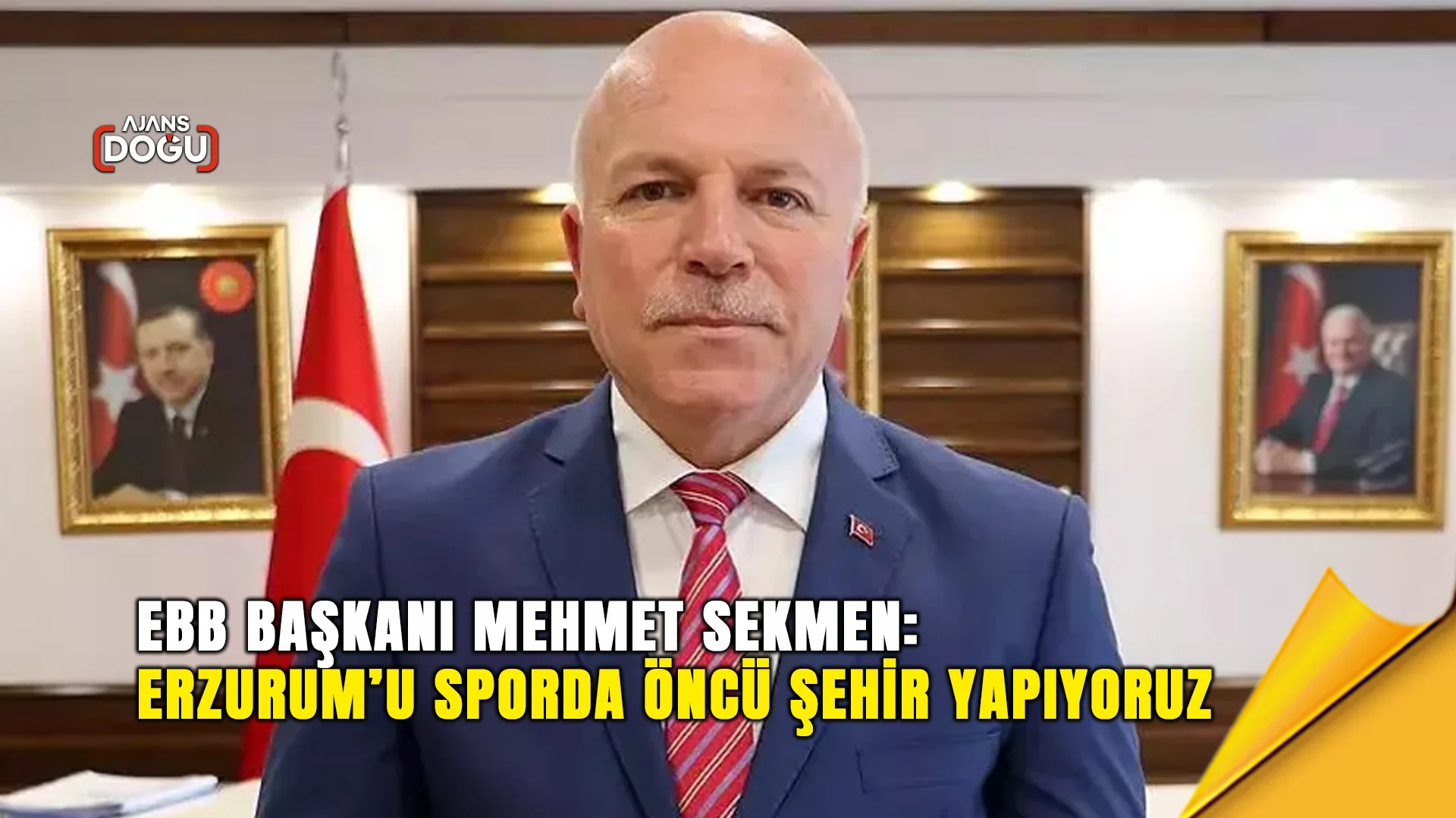 Erzurum Büyükşehir Belediye Başkanı Mehmet Sekmen, 5 bin kişilik spor salonu ve olimpik yüzme havuzu yatırımlarıyla kentin sporda öncü ve örnek şehirler arasına taşınacağını vurguladı.