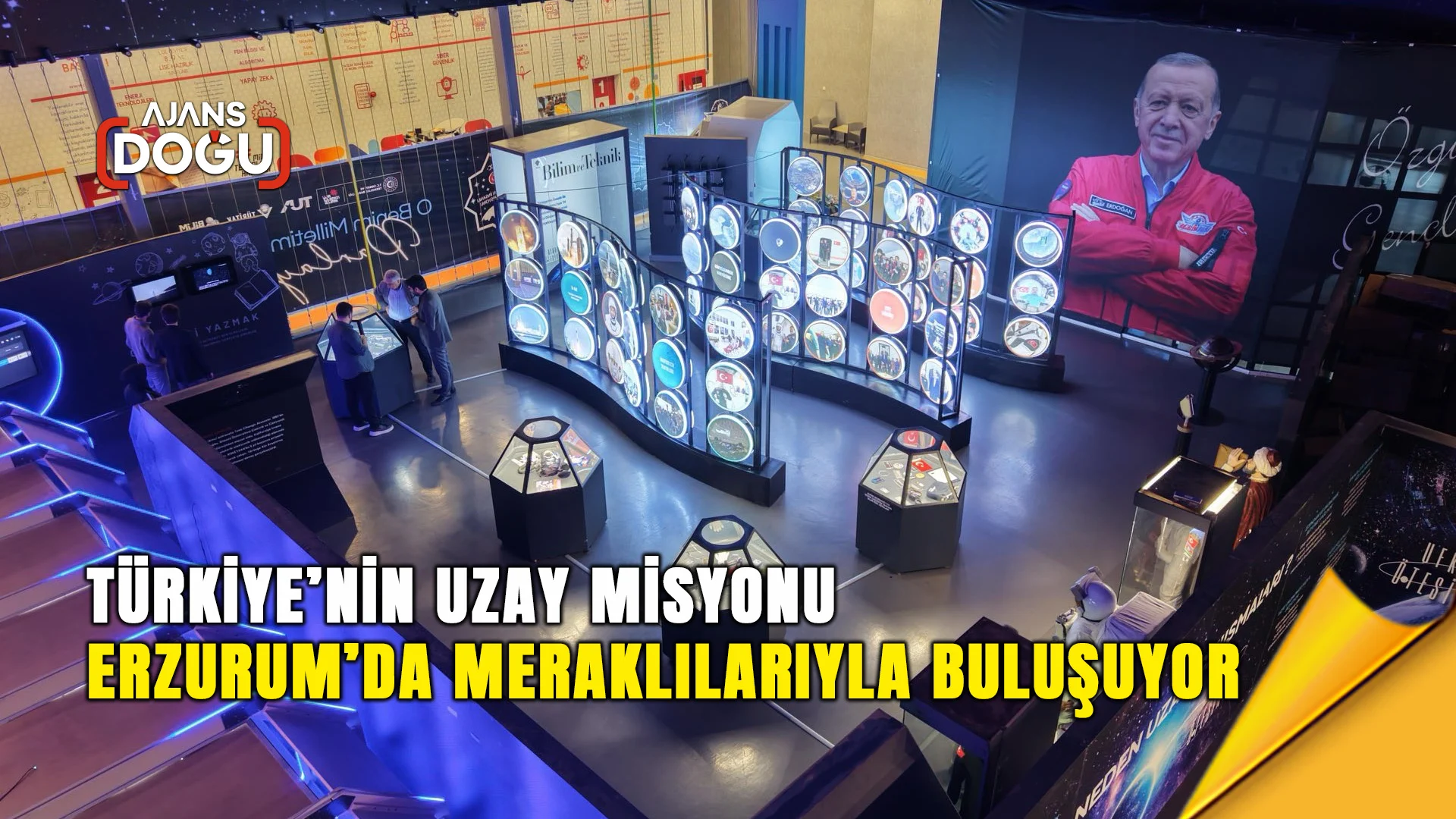 türkiye’nin uzay misyonu erzurum’da meraklılarıyla buluşuyor