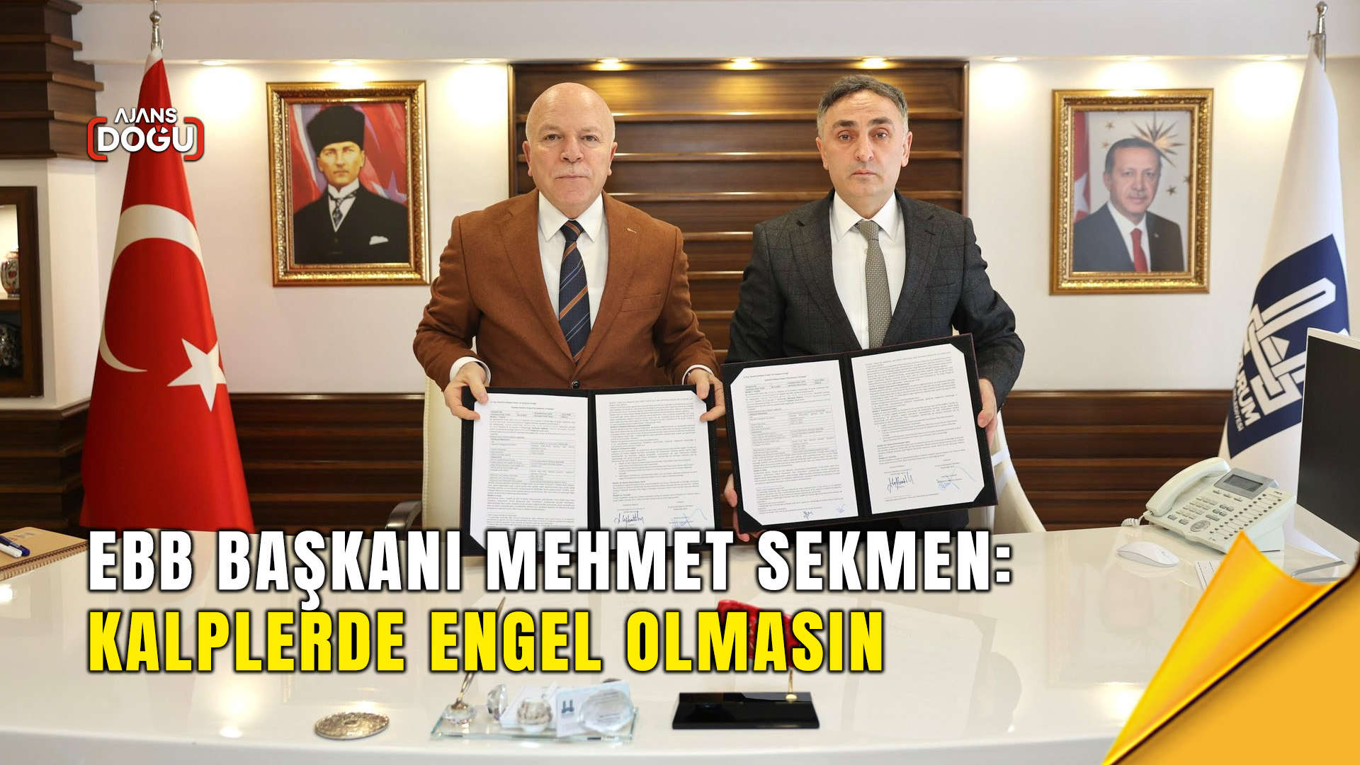 Başkan Sekmen: Kalplerde engel olmasın