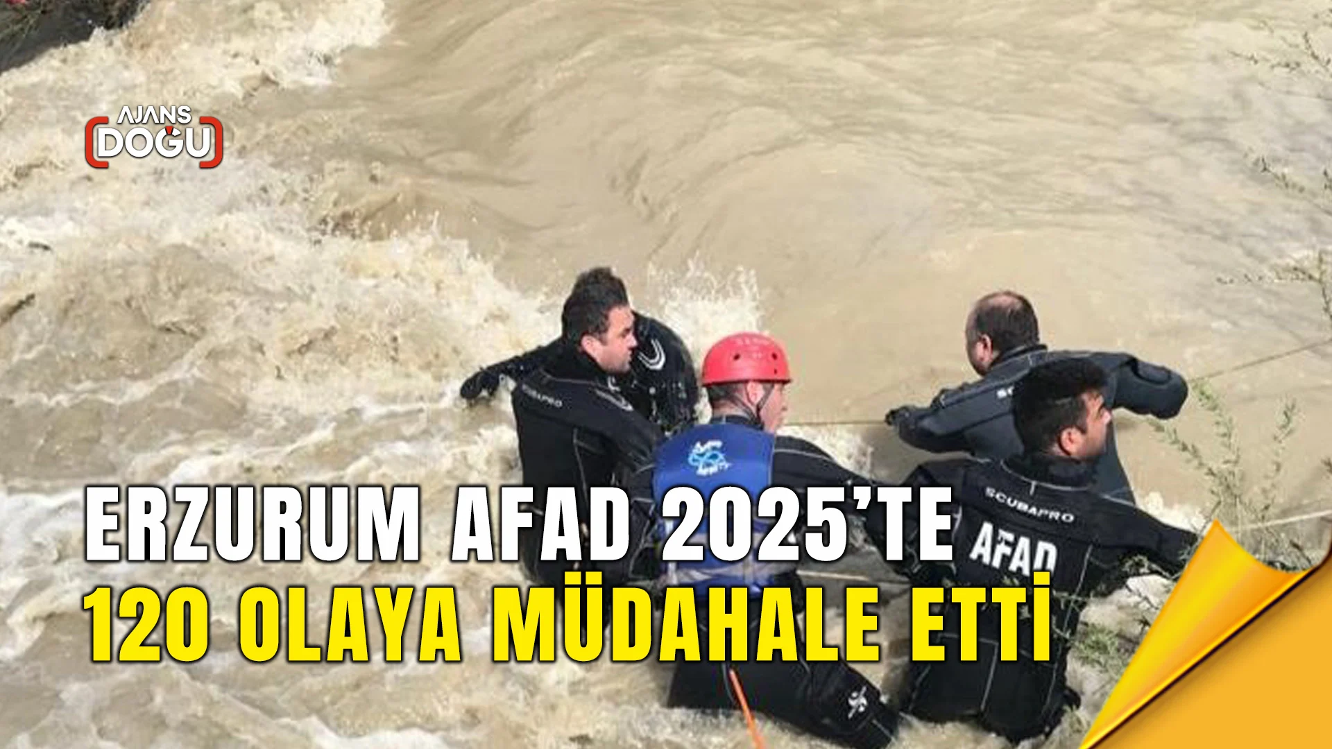 erzurum afad 2025’te 120 olaya müdahale etti