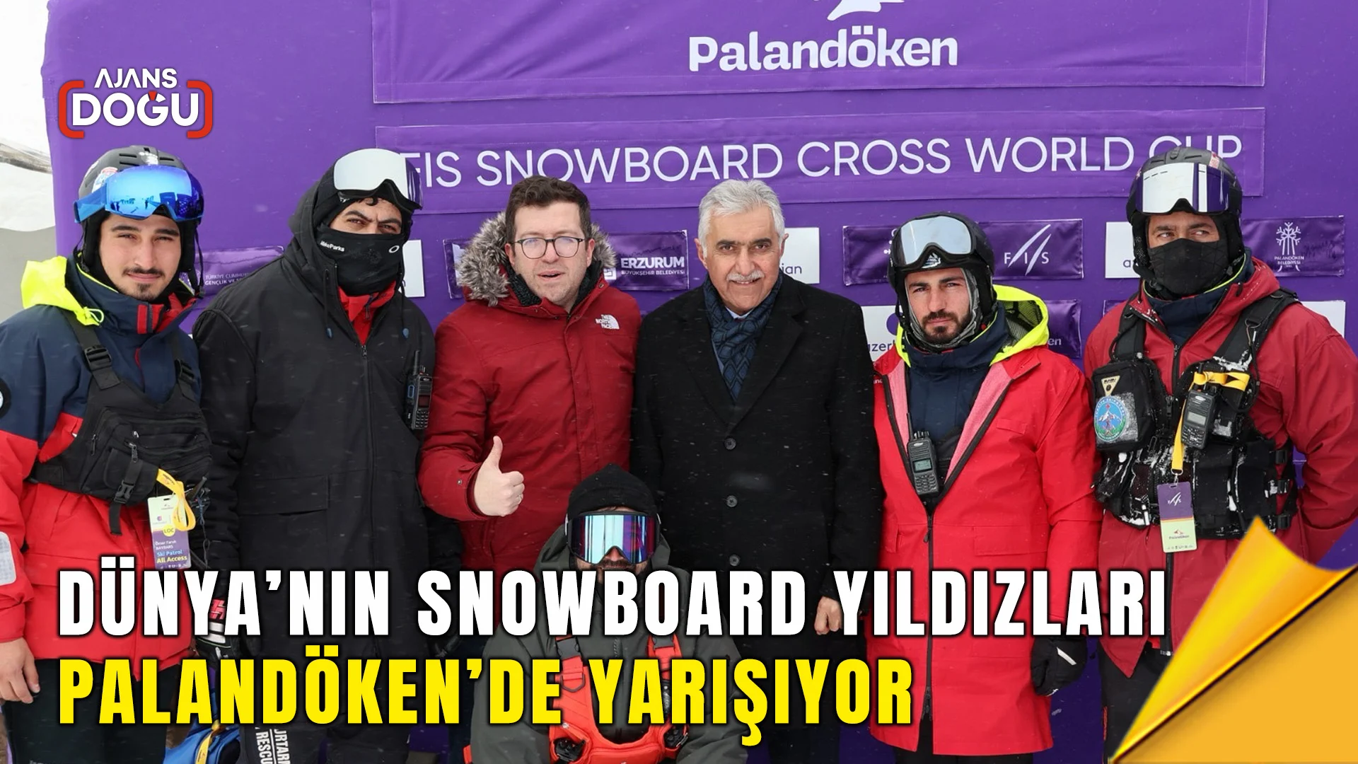 dunyanin snowboard yildizlari palandokende yarisiyor