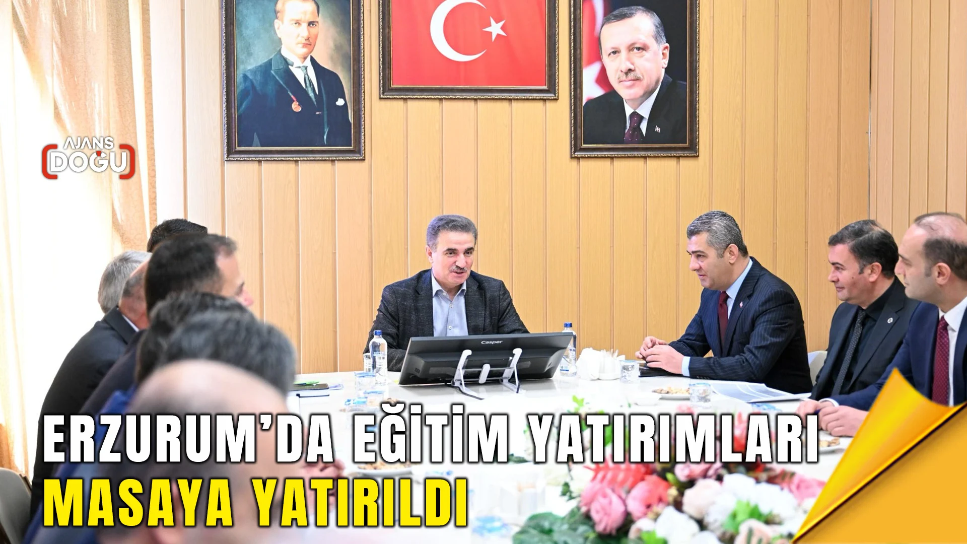 erzurumda egitim yatirimlari masaya yatirildi