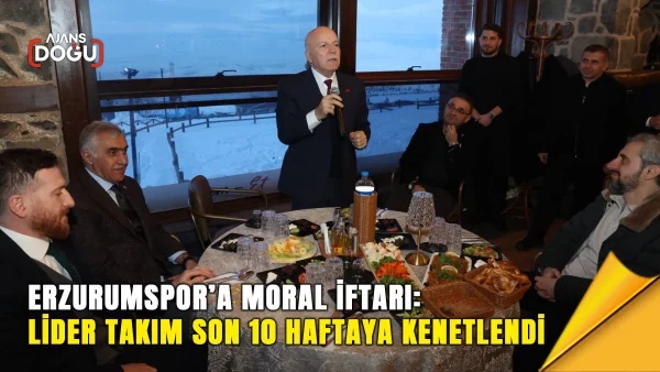 erzurumspor’a moral iftarı: lider takım son 10 haftaya kenetlendi