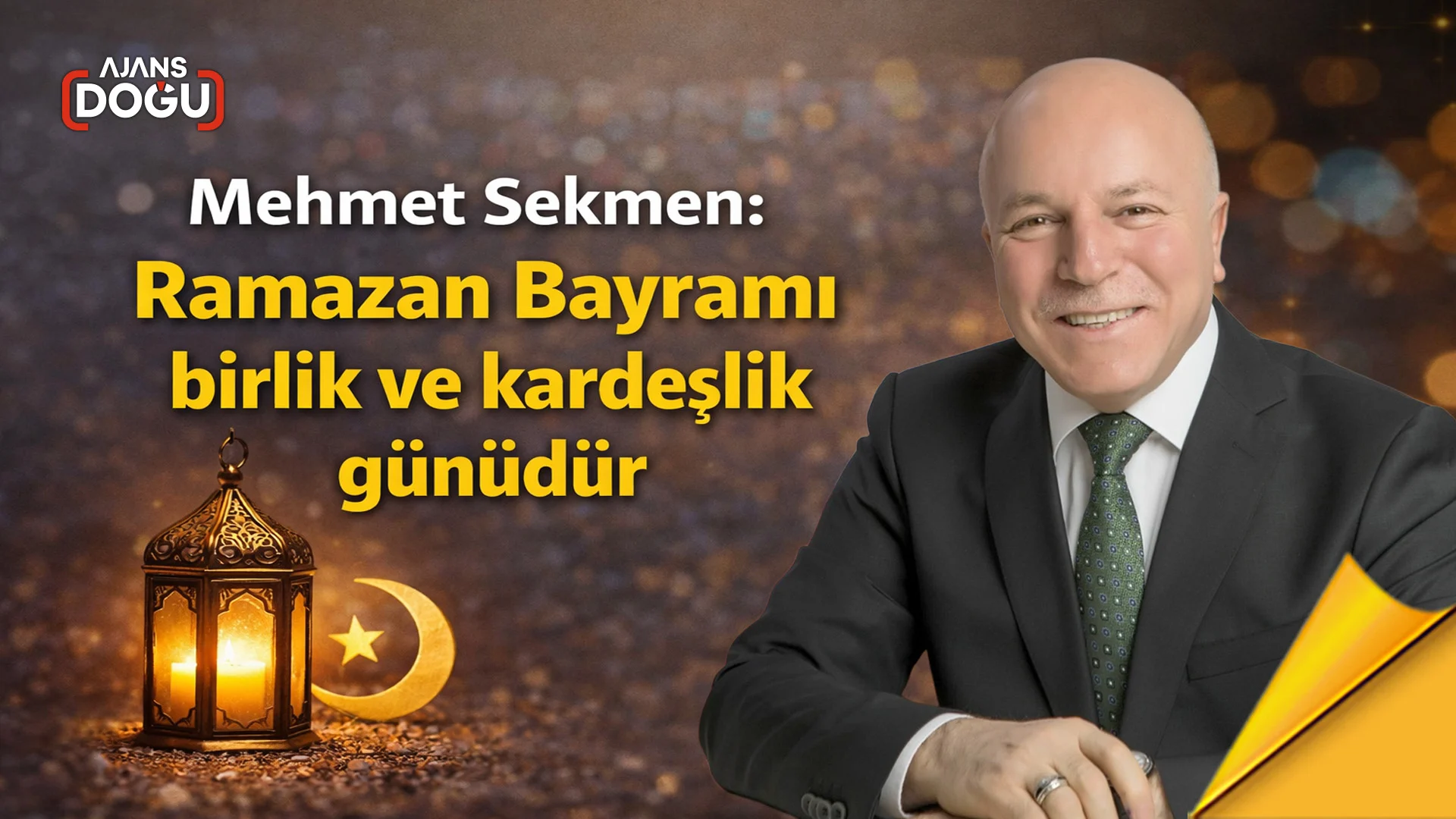 sekmen ramazan bayrami birlik ve kardeslik gunudur