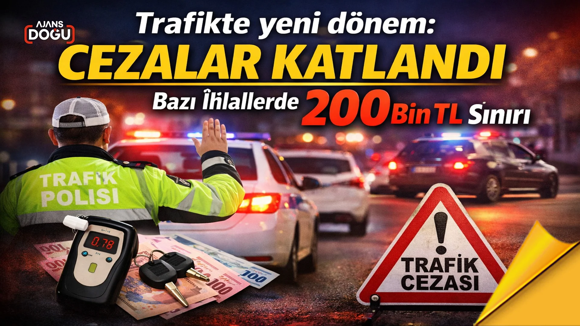 trafikte yeni donem cezalar katlandi bazi ihlallerde 200 bin tl