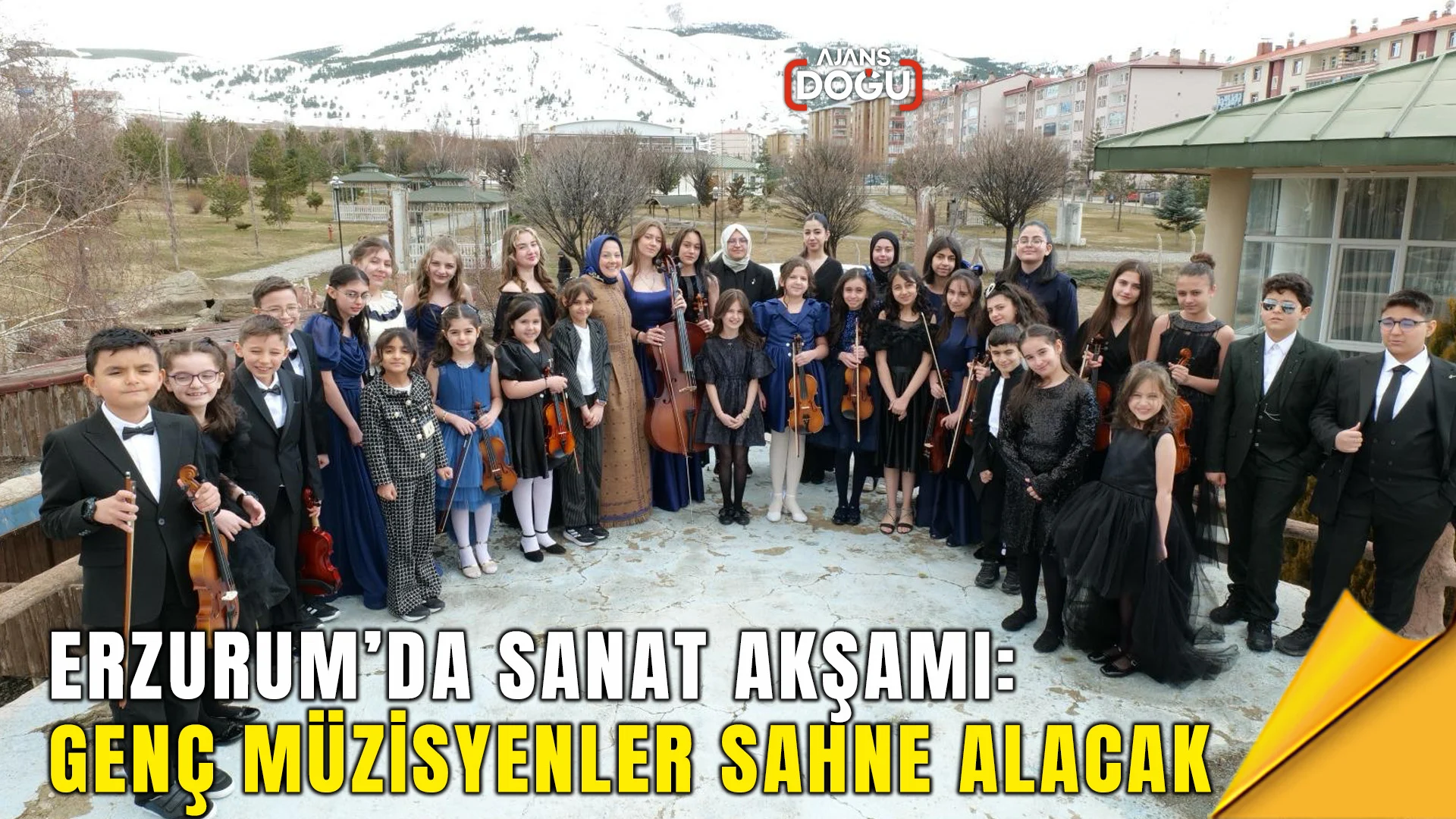 erzurumda sanat aksami genc muzisyenler sahne alacak