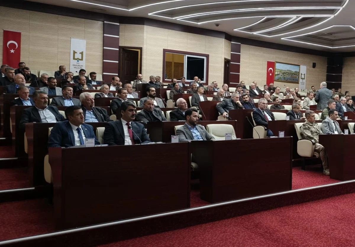erzurum valiliği’nde tanap toplantısı