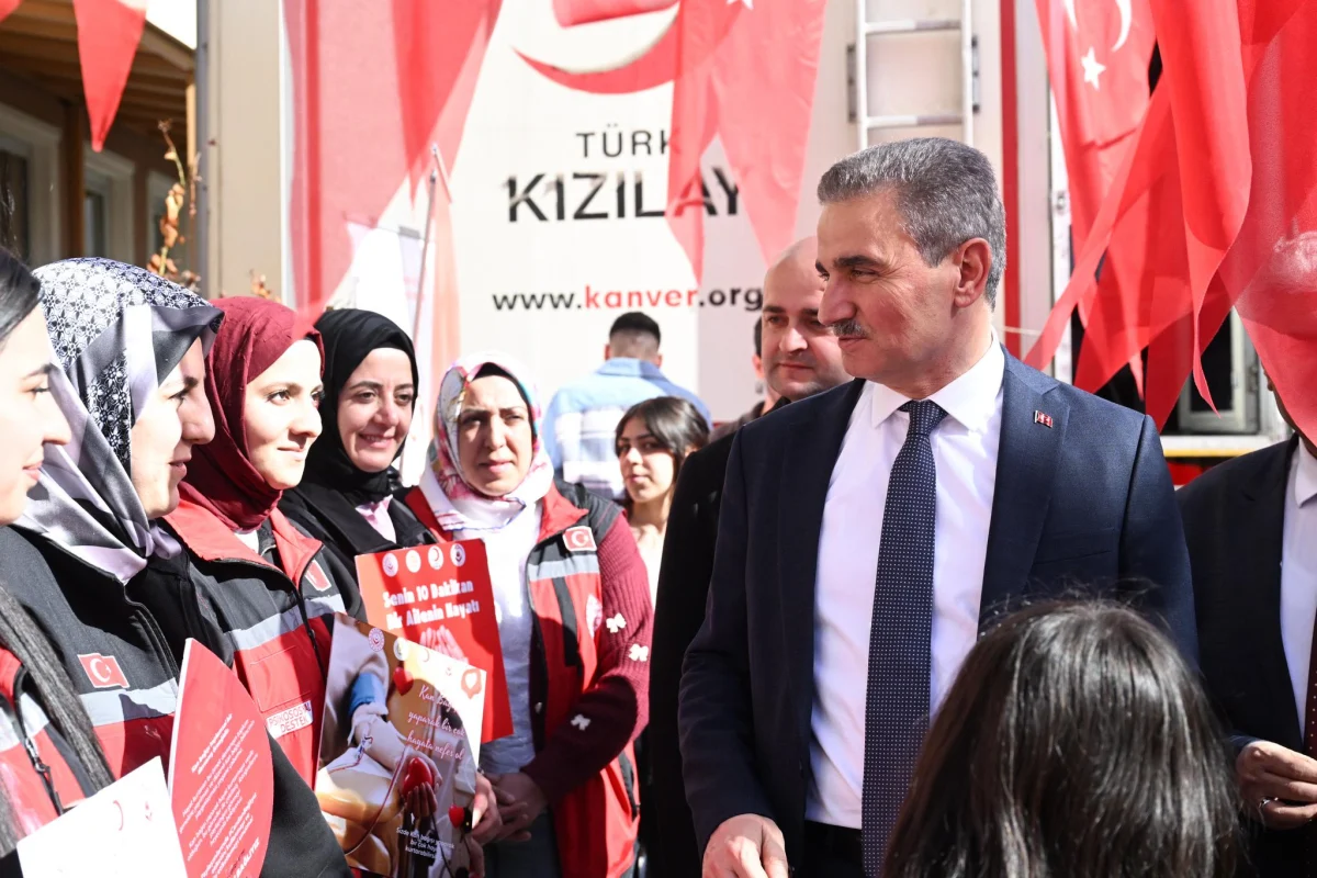erzurum’da kan bağışı kampanyasına vali aydın baruş katıldı