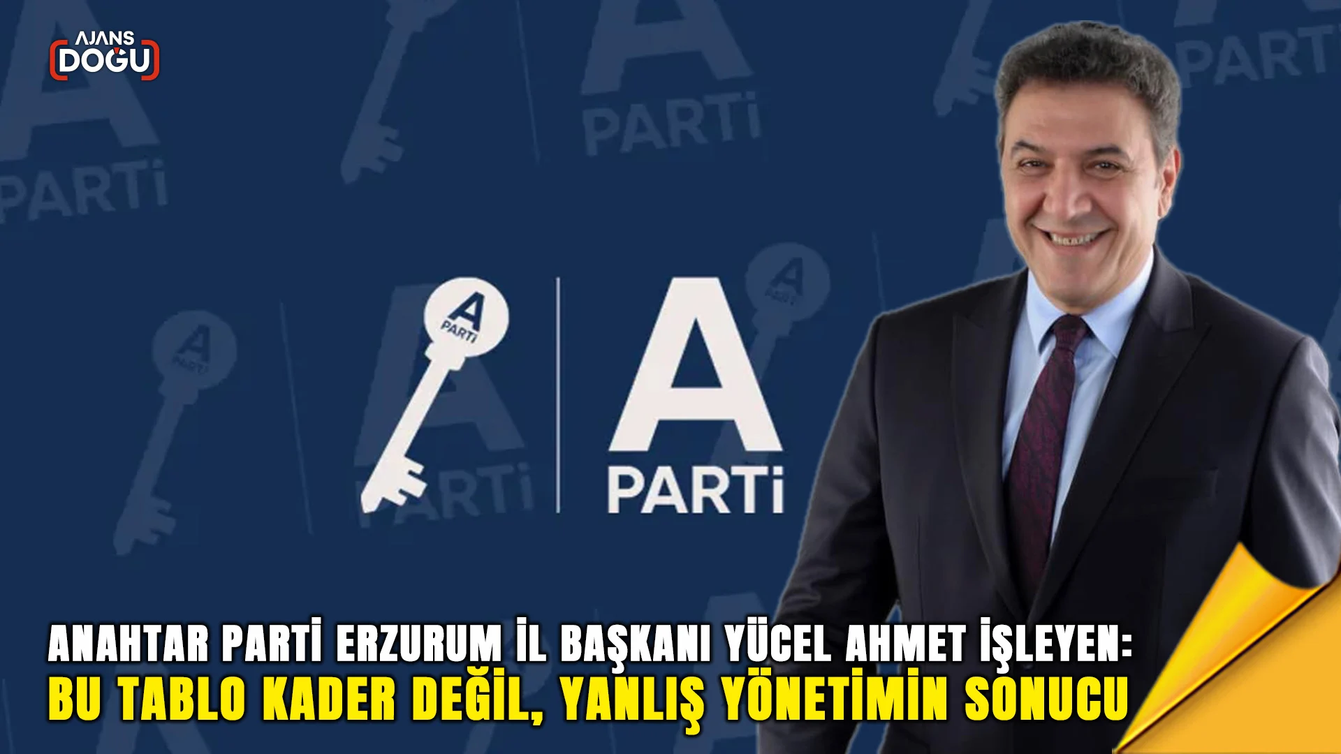 yucel ahmet isleyen bu tablo kader degil yanlis yonetimin sonucu