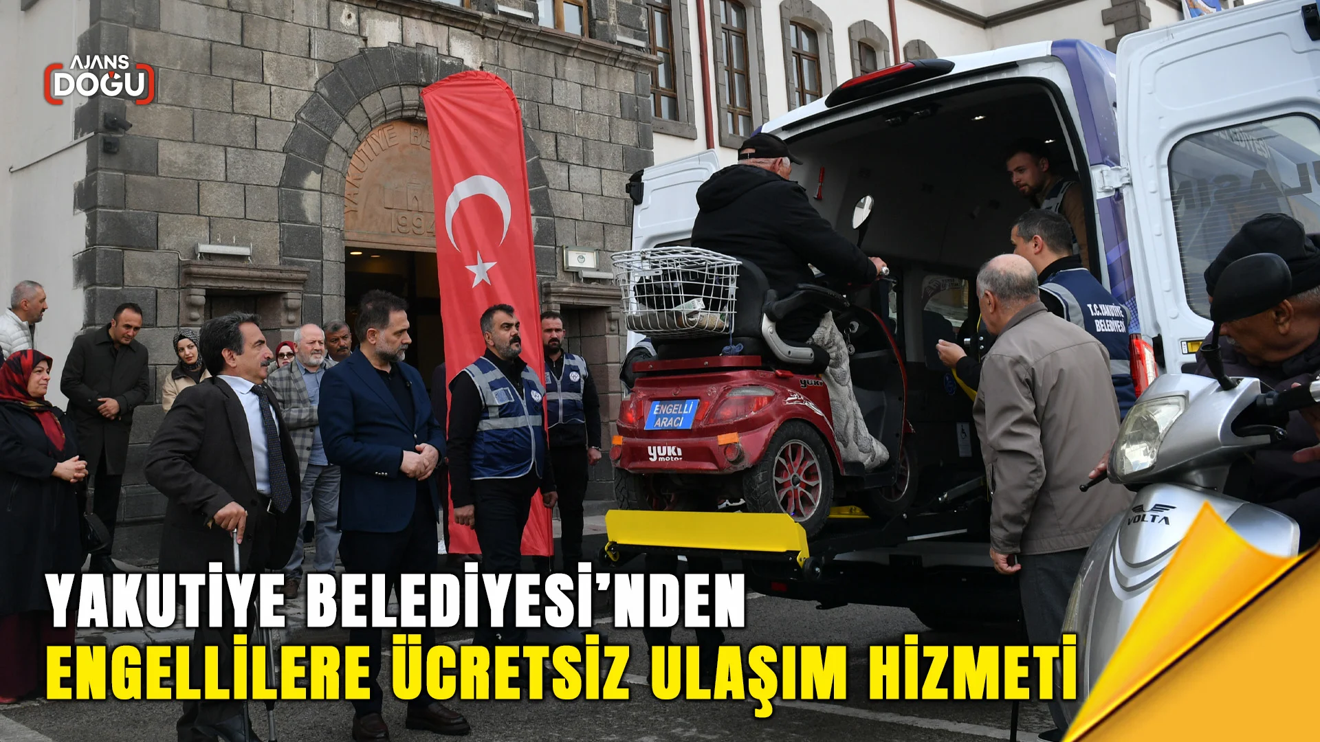 yakutiye belediyesinden engellilere ucretsiz ulasim hizmeti