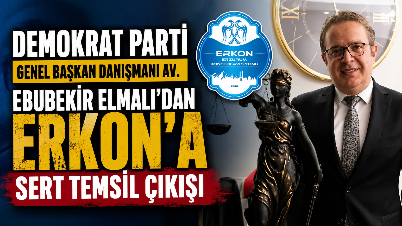 ebubekir elmalidan erkona sert temsil cikisi