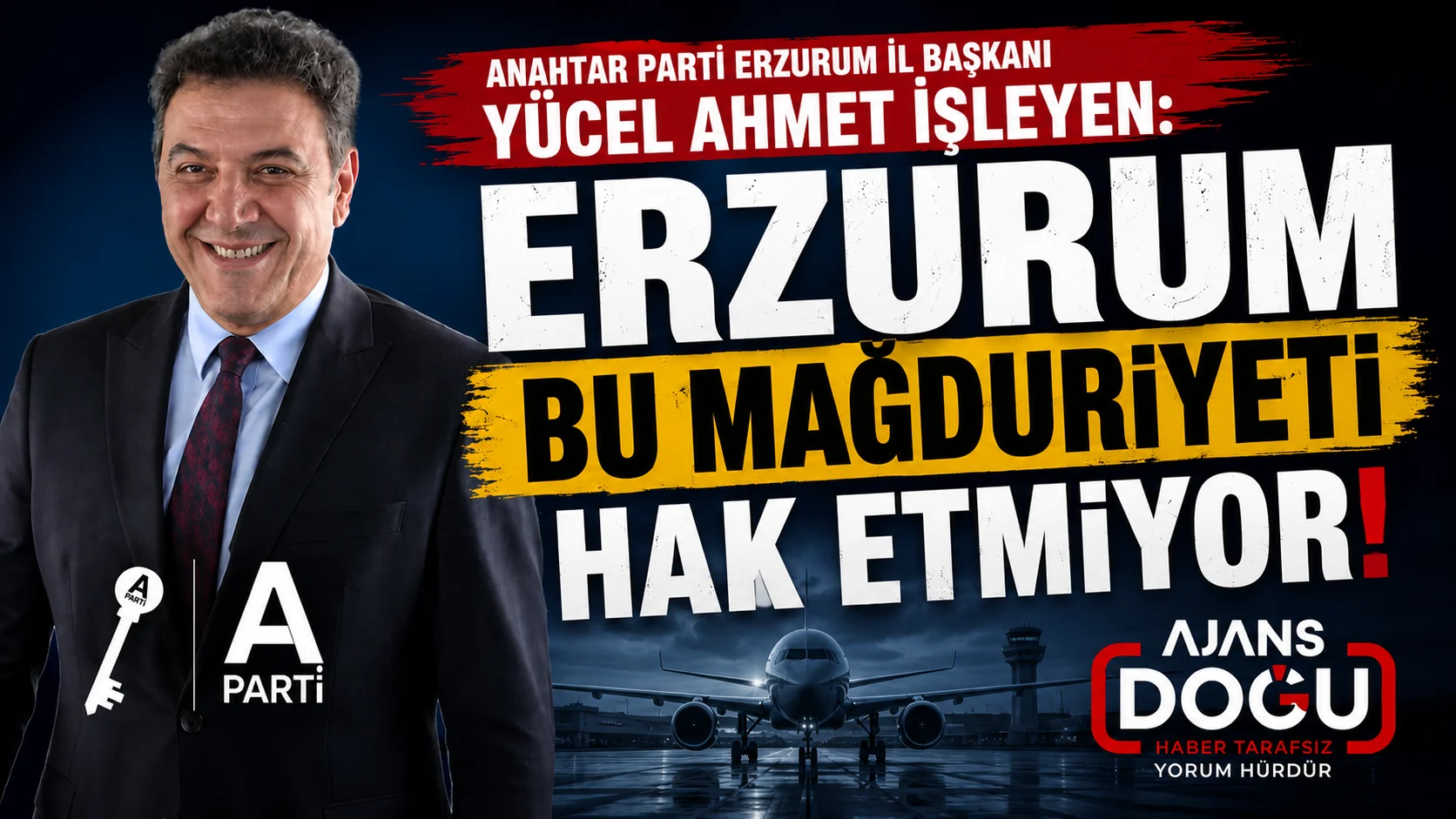 yucel ahmet isleyen erzurum bu magduriyeti hak etmiyor