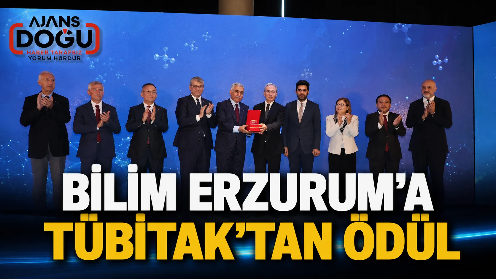 Bilim Erzurum'a TÜBİTAK'tan ödül