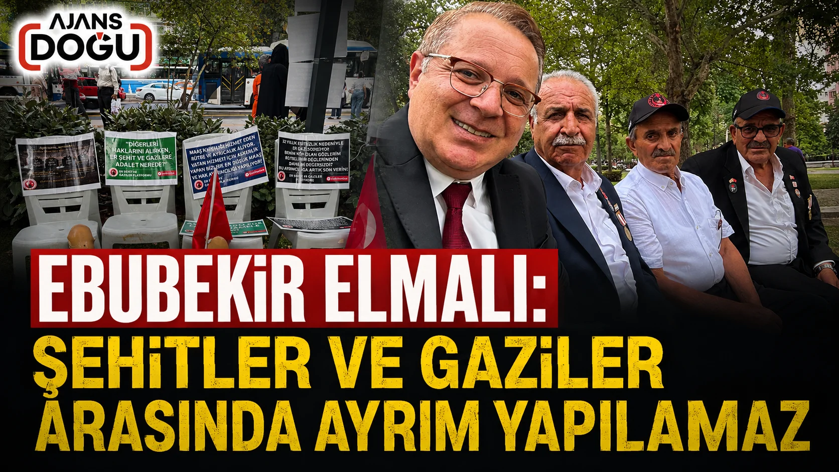 Ebubekir Elmalı: Şehitler ve gaziler arasında ayrım yapılamaz