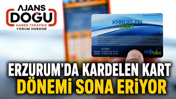 Erzurum'da Kardelen Kart dönemi sona eriyor