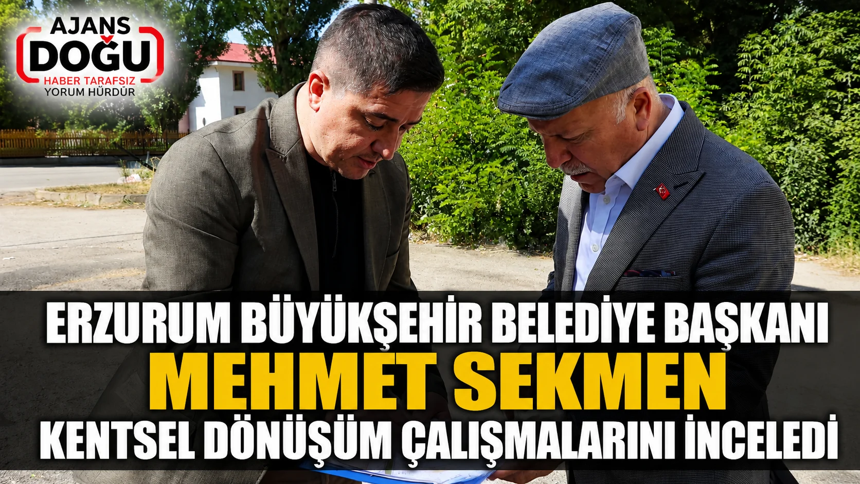 mehmet sekmen kentsel donusum calismalarini inceledi