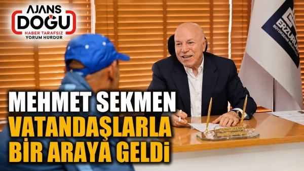 mehmet sekmen vatandaşlarla bir araya geldi