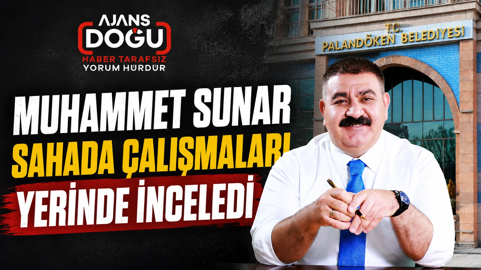 Muhammet Sunar çalışmaları yerinde inceledi