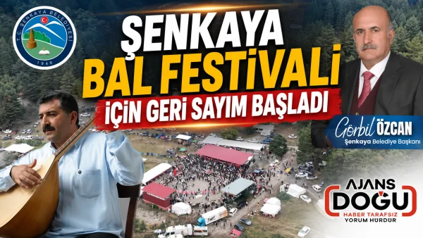 Şenkaya Bal Festivali için geri sayım başladı