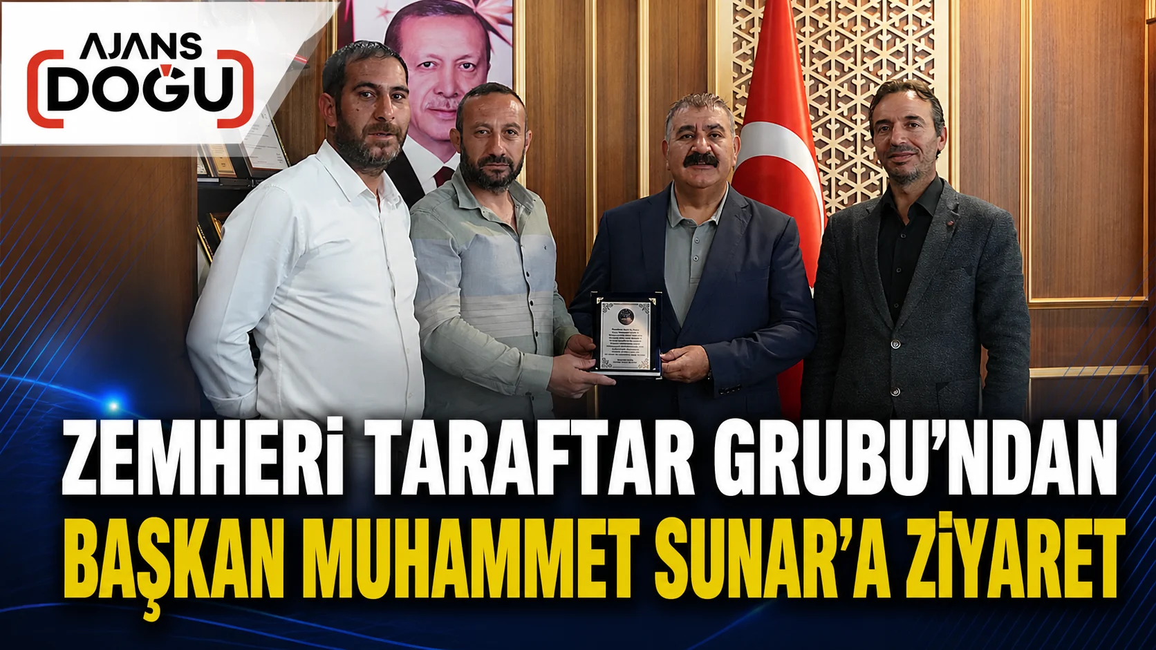 zemheri taraftar grubundan baskan muhammet sunara ziyaret