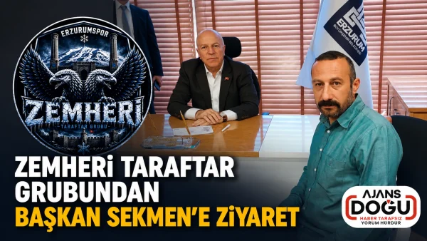 Zemheri Taraftar Grubundan Başkan Sekmen'e ziyaret