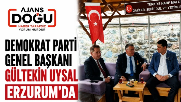 gültekin uysal erzurum'da