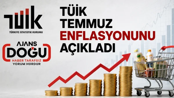 TÜİK Temmuz enflasyonunu açıkladı